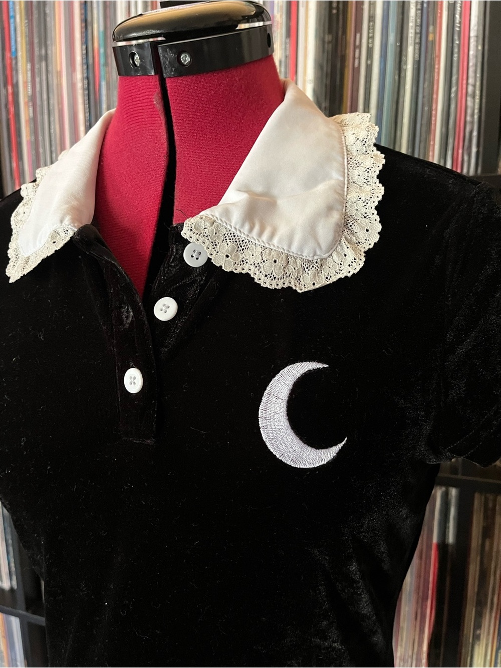 Killstar witch Moon 🌙 velvet lace gothic